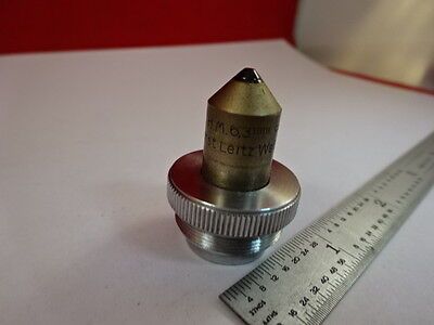 ANTIQUE ERNST LEITZ GERMANY OBJECTIVE 6.3 mm OPTICS MICROSCOPE PART &33-A-116