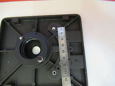 WOLFE WETZLAR GERMANY STAGE TABLE MICROSCOPE PART AS PICTURED #8Y-A-05