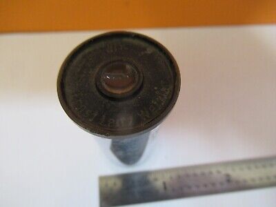 ANTIQUE ERNST LEITZ WETZLAR EYEPIECE 10X LONG MICROSCOPE AS PICTURED &A3-B-86