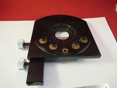 CARL ZEISS GERMANY STAGE TABLE MICROMETER MICROSCOPE PART &92-A-15