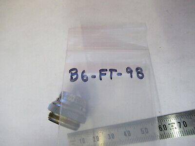 BAUSCH LOMB OBJECTIVE LENS 40mm  OPTICS MICROSCOPE PART AS PICTURED &B6-FT-98