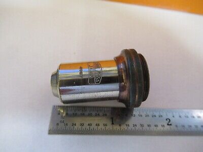 ANTIQUE CARL ZEISS 16mm /160 OBJECTIVE MICROSCOPE PART AS PICTURED &8M-A-13