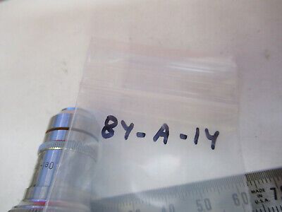 WOLFE WETZLAR OBJECTIVE 100X LENS OPTICS MICROSCOPE PART AS PICTURED &8Y-A-14