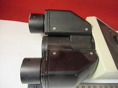 BINOCULAR HEAD NIKON JAPAN OPTICS MICROSCOPE PART AS PICTURED #66-A-55