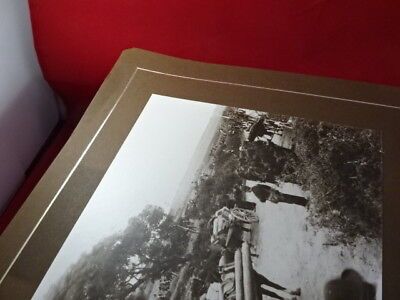 COLLECTABLE SEPIA HAND PRINTED PHOTO EVICTION SCENE W. LAWRENCE cir.1900 #G8-TOP