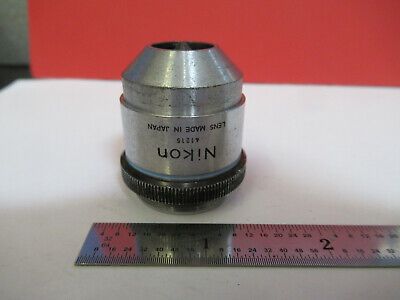 NIKON JAPAN EPI 40X OBJECTIVE LENS MICROSCOPE PART OPTICS AS PICTURED #B1-A-60