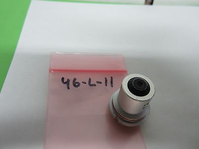 OPTICAL MICROSCOPE PART Nikon objective 4x OPTICS BIN#46-L-11