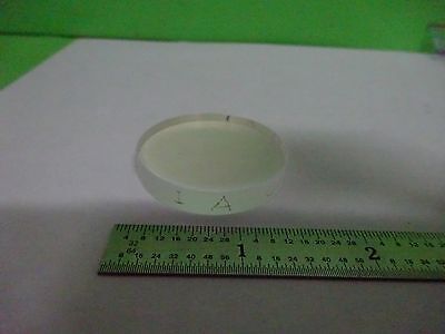 OPTICAL COATED FLAT LENS LASER OPTICS AS IS BIN#11-A-33