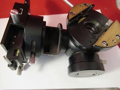 CARL ZEISS GERMANY 466233 ASSEMBLY H-PL-POL MICROSCOPE PART OPTICS &46-A-01