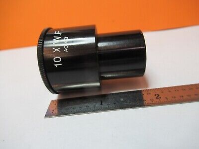 AO CAT 473 10X OCULAR EYEPIECE MICROSCOPE PART OPTICS AS PICTURED &85-B-126