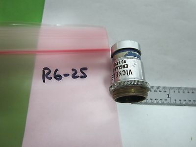 MICROSCOPE OBJECTIVE VICKERS ENGLAND 20X LWD LONG WORK DISTANCE OPTICS BIN#R6-25