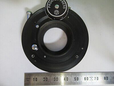 PRONTOR PRESS SHUTTER PHOTO CAMERA MICROSCOPE PART AS PICTURED &R7-B-07