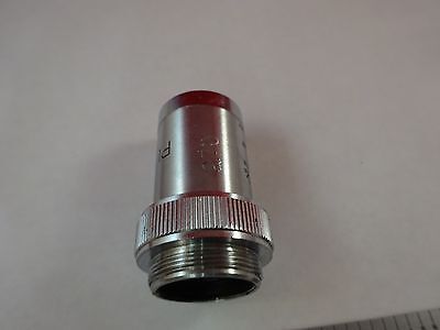 MICROSCOPE PART OBJECTIVE PL 16X [rusty] LEITZ GERMANY OPTICS AS IS BIN#R2-C-04