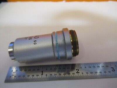 NIKON JAPAN 40X OPTICS OBJECTIVE LENS MICROSCOPE PART AS PICTURED &1E-C-77