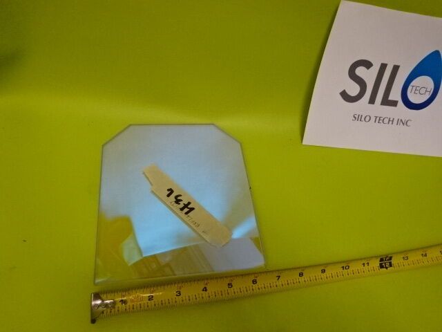 HUGE OPTICAL TRUNCATED COATED DICHROIC MIRROR GLASS OPTICS AS IS &50-A-02