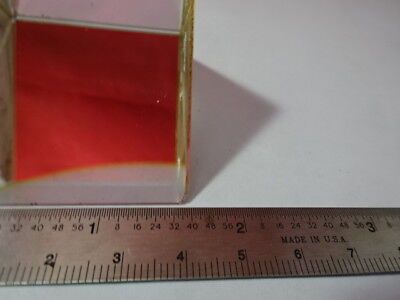 OPTICAL GLASS PRISM OPTICS AS IS &51-A-07