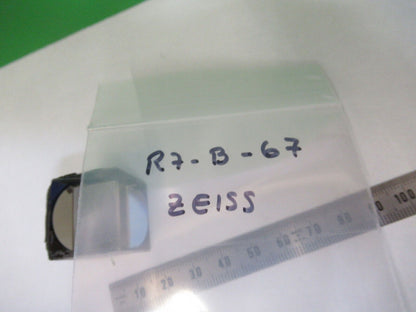 ZEISS PRIMO HEAD BEAM SPLITTER CUBE GLASS MICROSCOPE PART AS PICTURED #R7-B-67