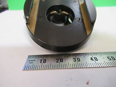 TIYODA TOKYO JAPAN NOSEPIECE 4-POSITION  MICROSCOPE PART AS PICTURED &R7-B-03