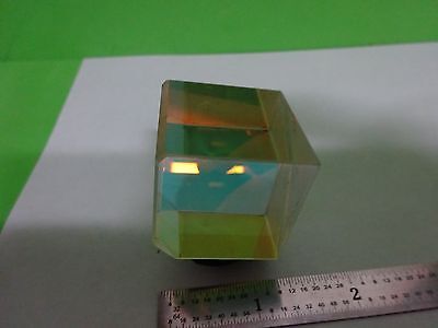 OPTICAL MOUNTED BEAM SPLITTER COATED CUBE LASER OPTICS #W8-03