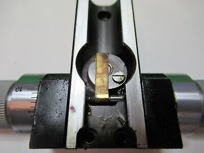 LEITZ WETZLAR MICROMETER KNOBS MICROSCOPE PART OPTICS &17-A-35