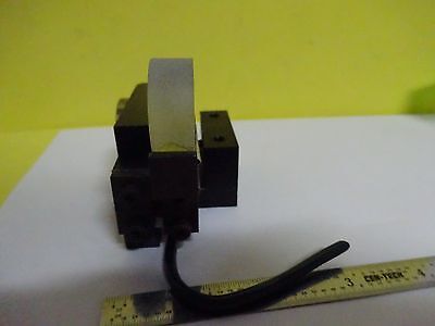 MICROSCOPE PART LEITZ GERMANY LENS MOUNTED OPTICS AS IS BIN#W6-20