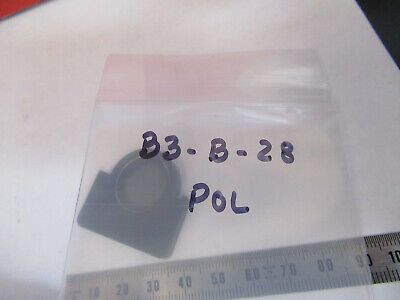 POLARIZER POL NIKON OPTICS MICROSCOPE PART AS PICTURED &B3-B-28