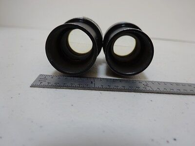 MICROSCOPE PART LOT EYEPIECES OLYMPUS 15X OPTICS AS IS BIN#N8-H-09