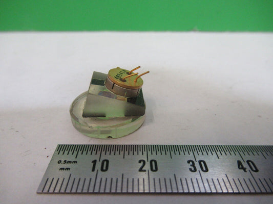 OPTICAL PHOTODIODE +ZERODUR MINI LENS RLG LITTON OPTICS  AS PICTURED &H3-B-42