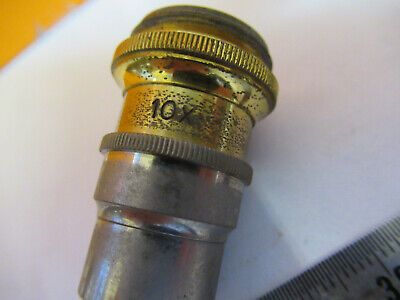 OTTO SEIBERT GERMANY OBJECTIVE OPTICS LENS MICROSCOPE PART AS PICTURED &H1-B-15