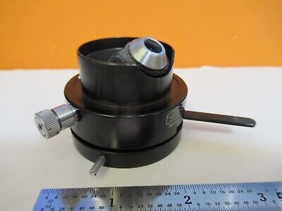 CARL ZEISS GERMANY CONDENSER IRIS POLARIZER MICROSCOPE AS PICTURED &1E-C-17