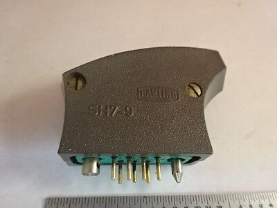 CONNECTOR PLUG HARTING SH7-9 AS IS B#R5-A-13