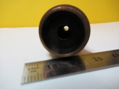 ANTIQUE OBJECTIVE BRASS LEITZ 1/12 OPTICS MICROSCOPE PART AS PICTURED &14-C-23