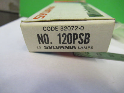 LOT 5 EA LAMP BULB Sylvania GTE 120PSB MICROSCOPE or INSTRUMENTS #5-b-22