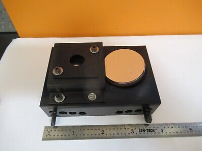 OPTICAL SPECTRA TECH MIRROR CROSS BEAMS MICROSCOPE PART AS PICTURED &Q6-A-67