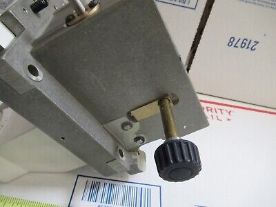 LEICA DMRB GERMANY STAGE TABLE HOLDER MICROSCOPE PART AS PICTURED &FT-6-181