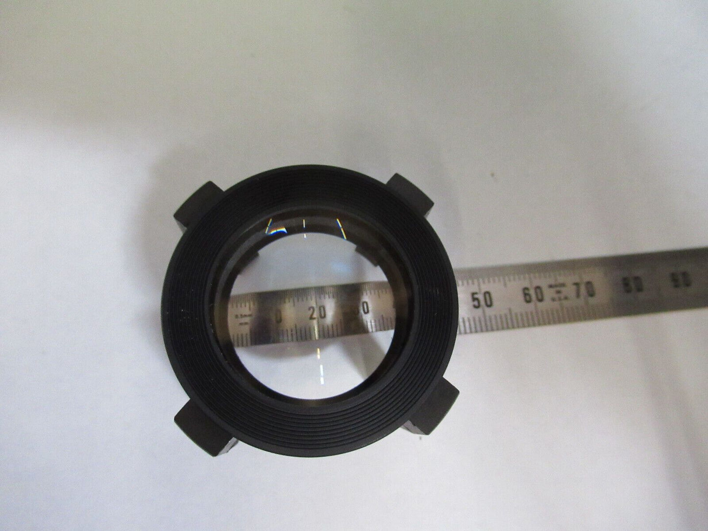 OPTICAL MOUNTED LENS CONCAVE PL-CC OPTICS  AS PICTURED R2-A-116