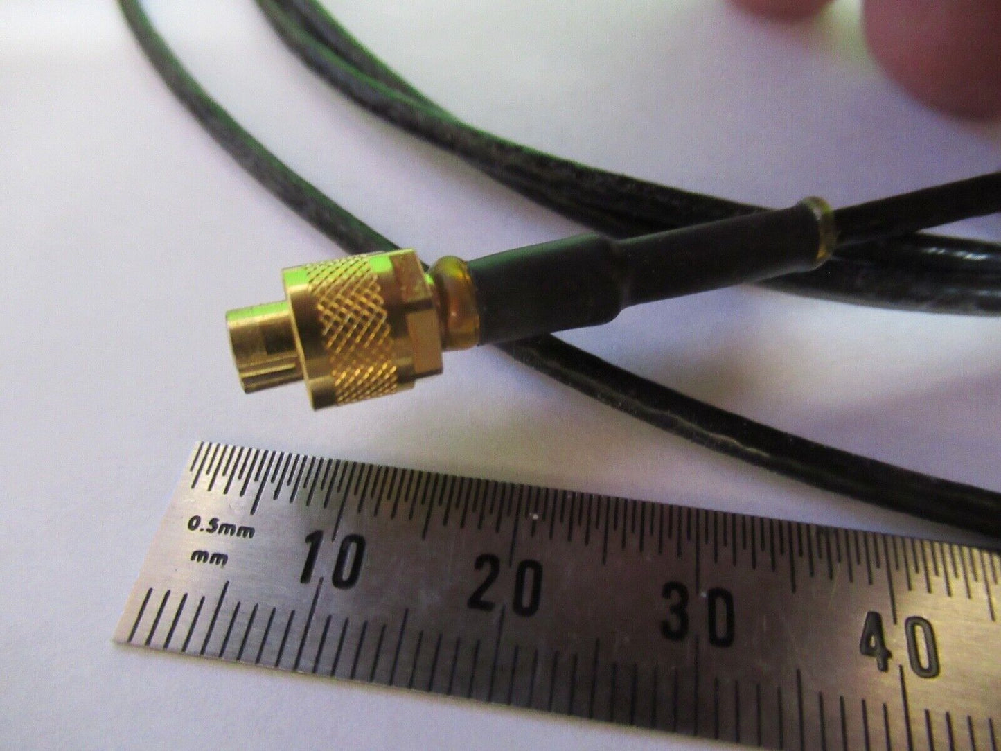 CABLE for TRIAXIAL ACCELEROMETER SENSOR 1/4-28 to FLYING LEADS AS PICT Q9-ft-92