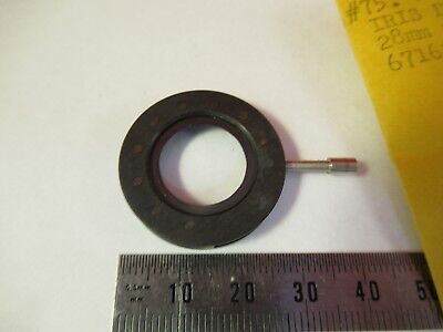 OPTICAL MECHANICAL IRIS DIAPHRAGM ASSEMBLY ROLYN OPTICS AS PICTURED &39-A-34