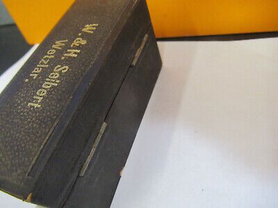 ANTIQUE RARE SEIBERT EMPTY BOX MICROSCOPE PART AS PICTURED 4B-FT-19