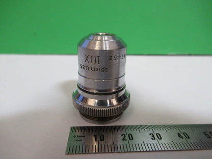 BAUSCH LOMB 10X OBJECTIVE OPTICS LENS MICROSCOPE PART as pictured Q5-B-10