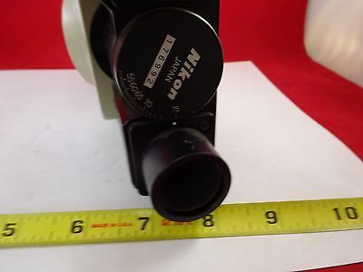 MICROSCOPE PART NIKON JAPAN BINOCULAR HEAD OPTICS AS IS BIN#73-16