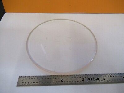 FOR PARTS OPTICAL FLAT GLASS STAGE TABLE MICROSCOPE PART AS PICTURED &4T-A-19