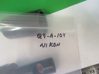 NIKON JAPAN INSERT G FILTER OPTICS MICROSCOPE PART AS PICTURED &Q9-A-104