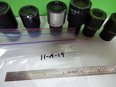 FOR PARTS MICROSCOPE PART EYEPIECES BAUSCH LOMB OPTICS AS IS BIN#11-A-19