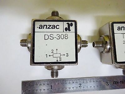 RF MICROWAVE FREQUENCY MODULES ANZAC SMA CONNECTOR AS IS BIN#X7-09