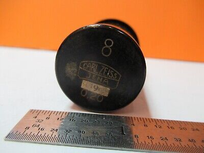 ANTIQUE BRASS EMPTY OBJECTIVE CAN CARL ZEISS MICROSCOPE PART AS PIC &7B-B-105