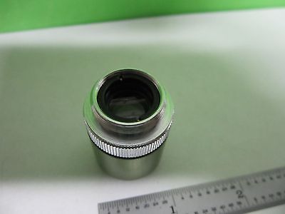 MICROSCOPE PART OBJECTIVE GREEN OPTICS #T3-27