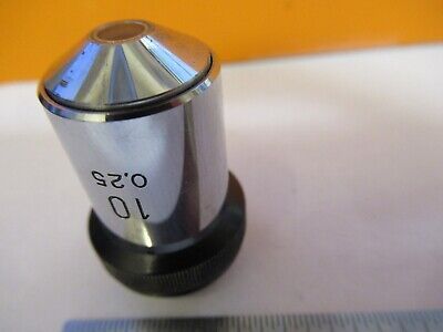 FOR PARTS WILD SWISS 10X OBJECTIVE MICROSCOPE PART OPTICS as pictured &8M-A-82B