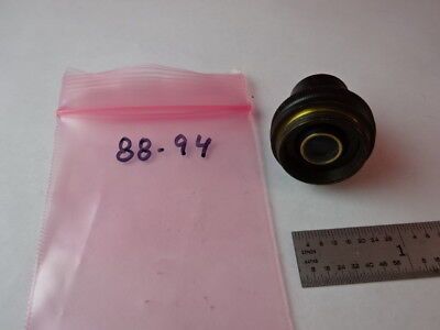 WILD HEERBRUGG SWISS OBJECTIVE 4X MICROSCOPE OPTICS PART AS IS #88-94