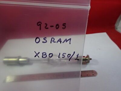 XENON LAMP OSRAM XBO-150/1 GERMANY OPTICS MICROSCOPE PART AS PICTURED &92-05